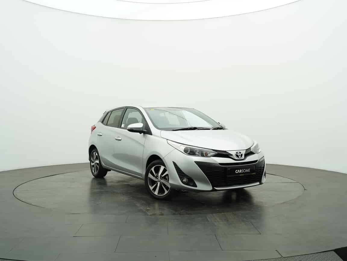Toyota_Yaris_2019_Silver_B2C_CARSOME