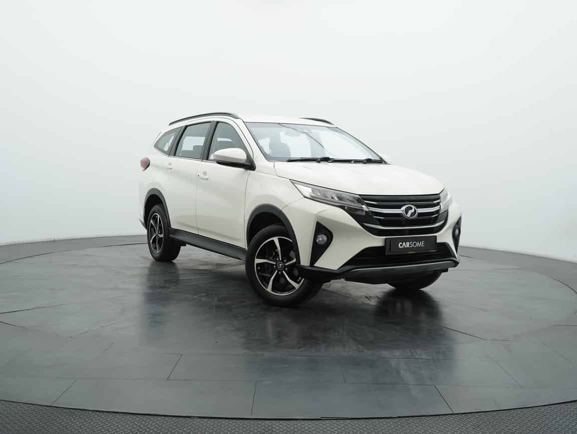 Perodua_Aruz_2019_White_B2C_CARSOME