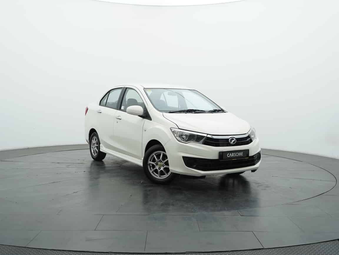 Perodua_Bezza_2018_White_B2C_CARSOME