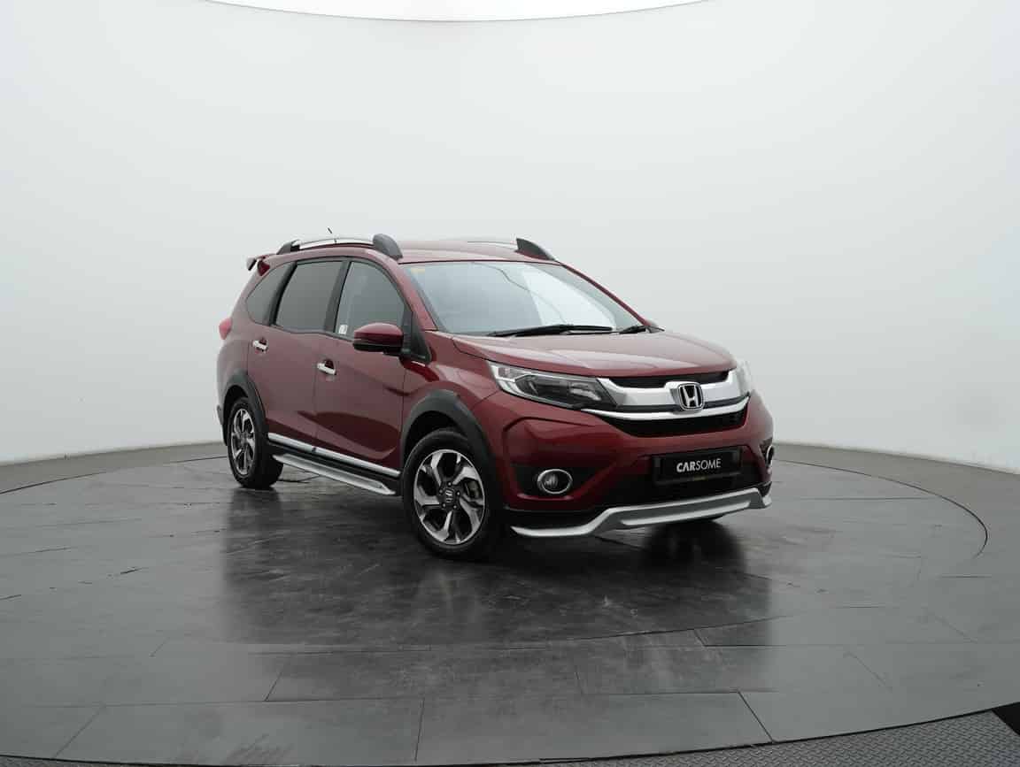 Honda_BR-V_2018_Merah_B2C_CARSOME