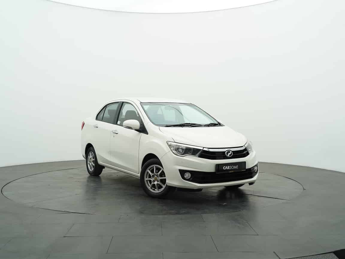 Perodua_Bezza_2019_White_B2C_CARSOME