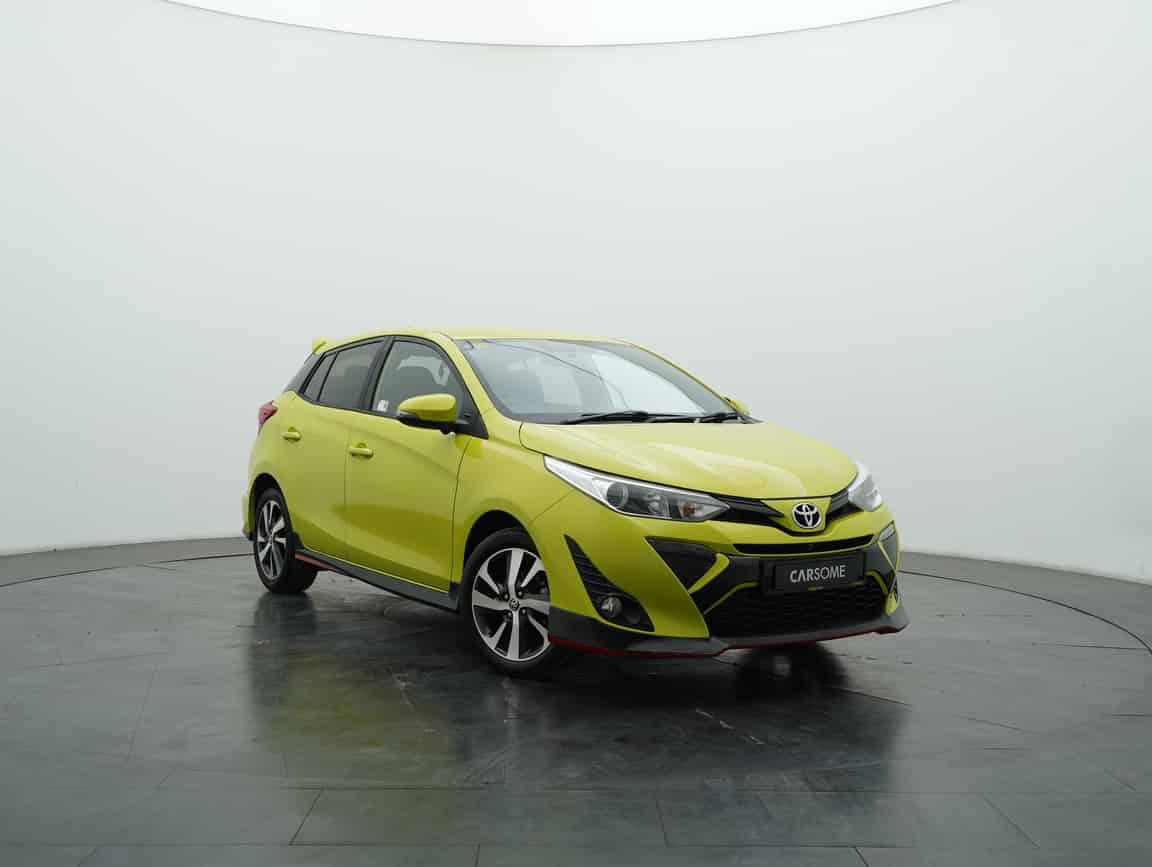 Toyota_Yaris_2019_Green_B2C_CARSOME