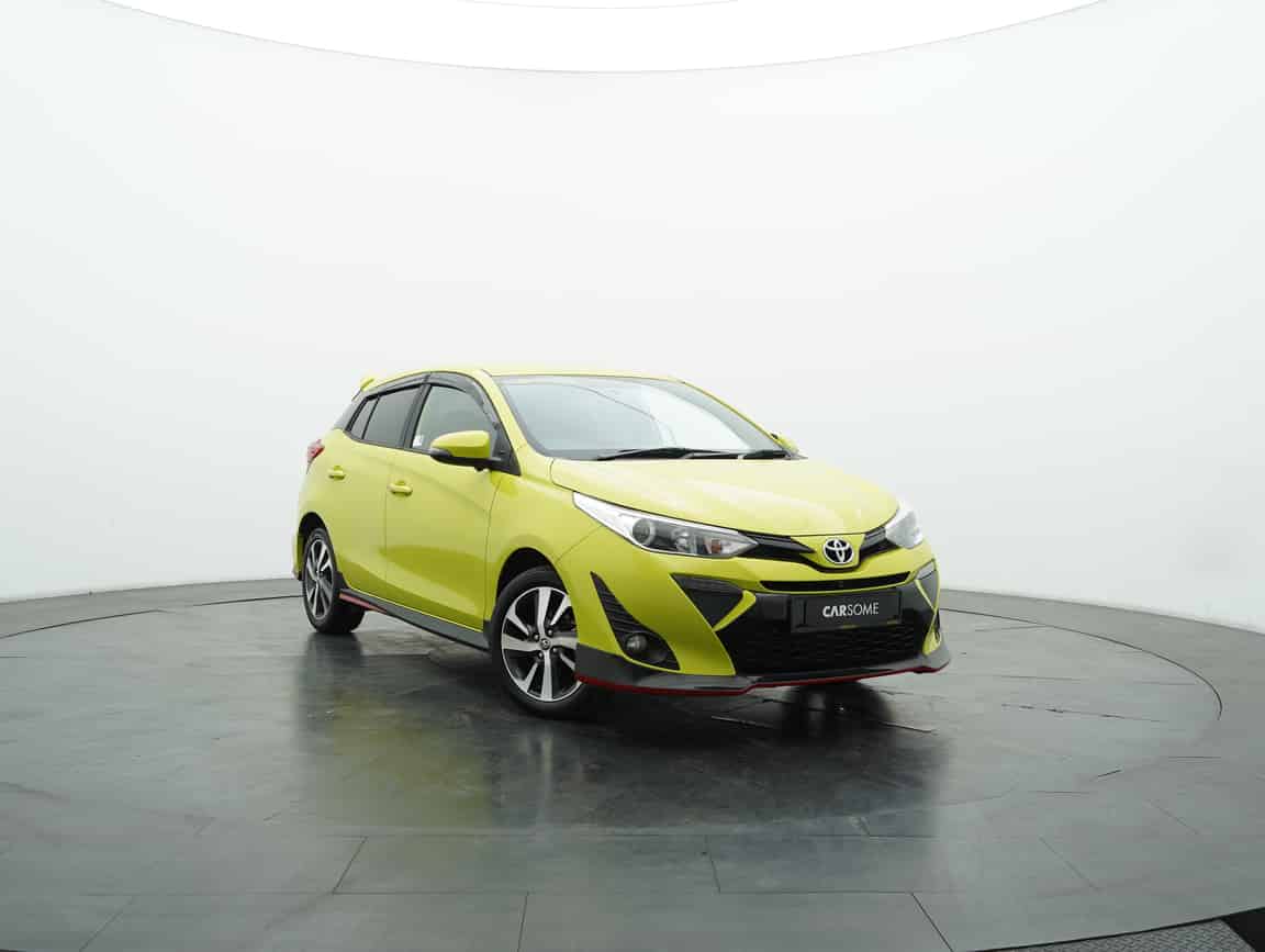 Toyota_Yaris_2019_Green_B2C_CARSOME