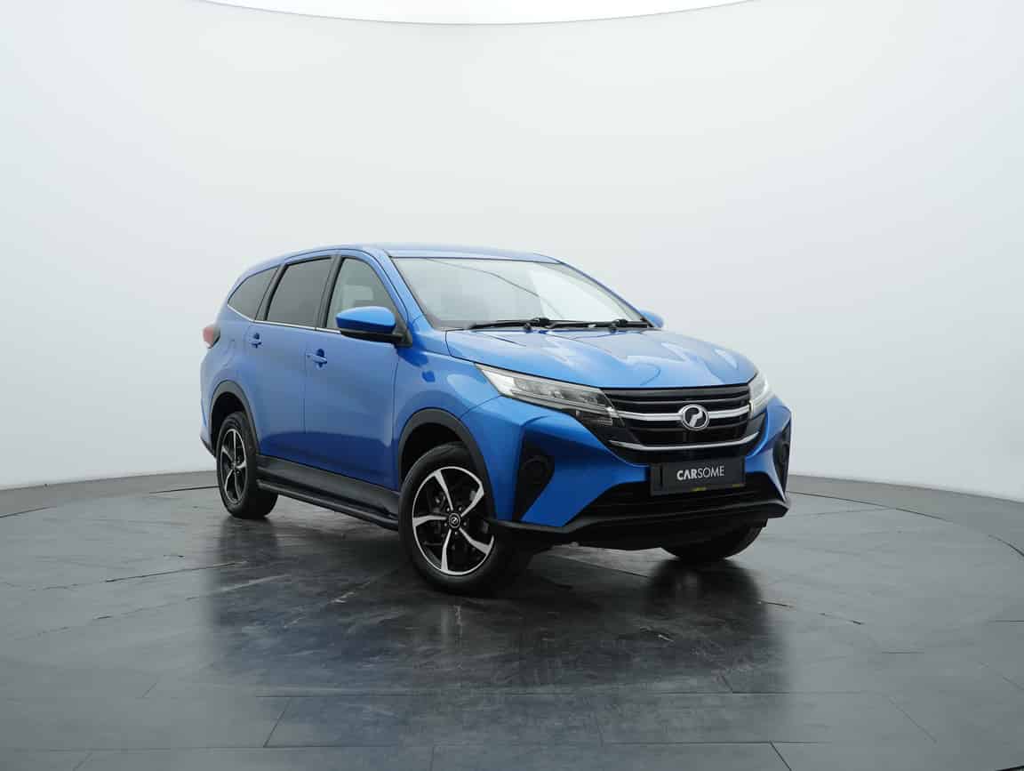 Perodua_Aruz_2019_Blue_B2C_CARSOME