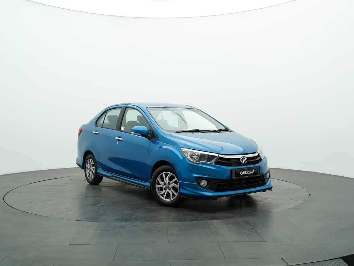 Perodua_Bezza_2018_Blue_B2C_CARSOME