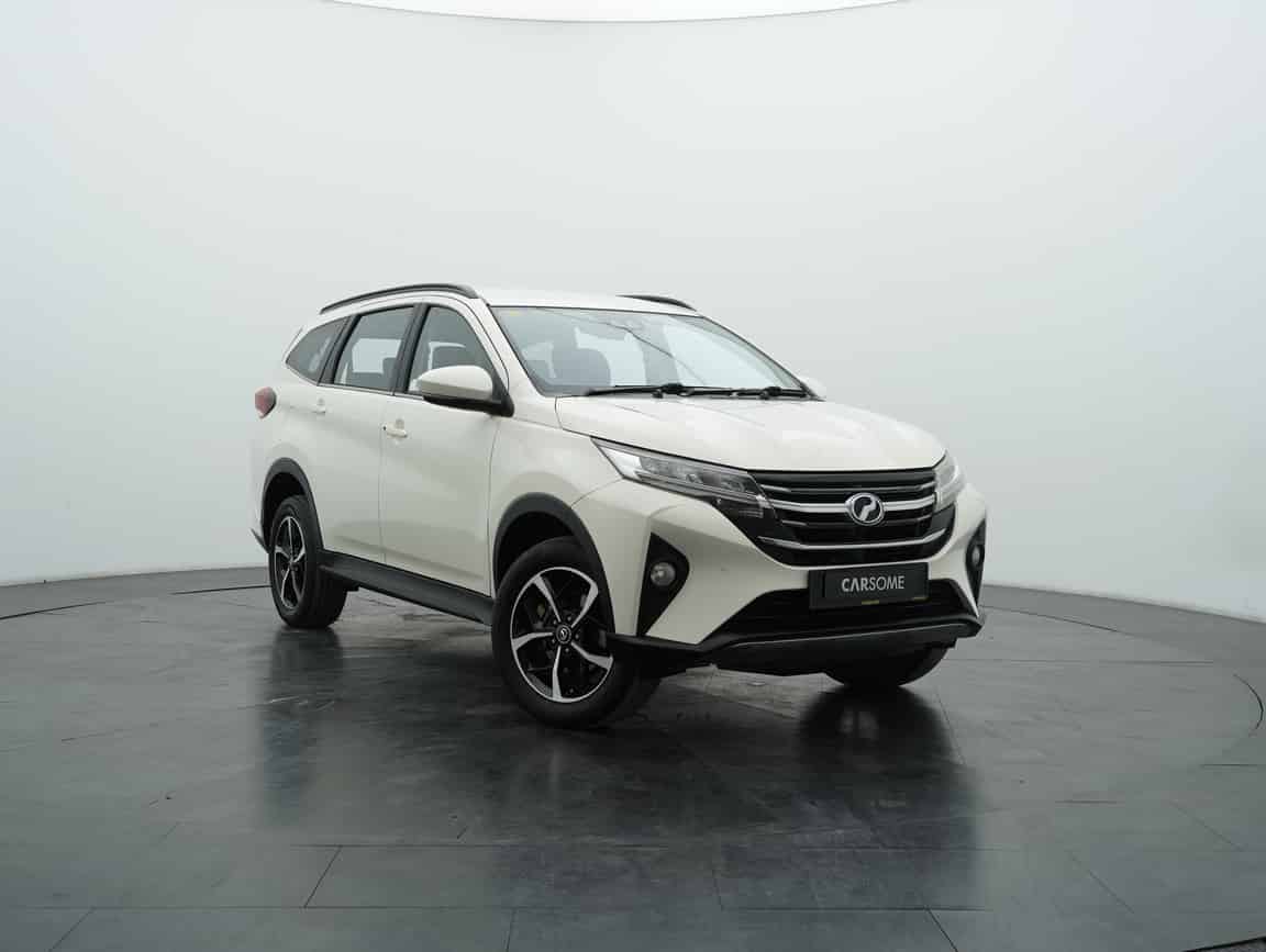 Perodua_Aruz_2019_White_B2C_CARSOME