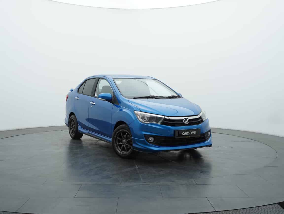 Perodua_Bezza_2017_Blue_B2C_CARSOME