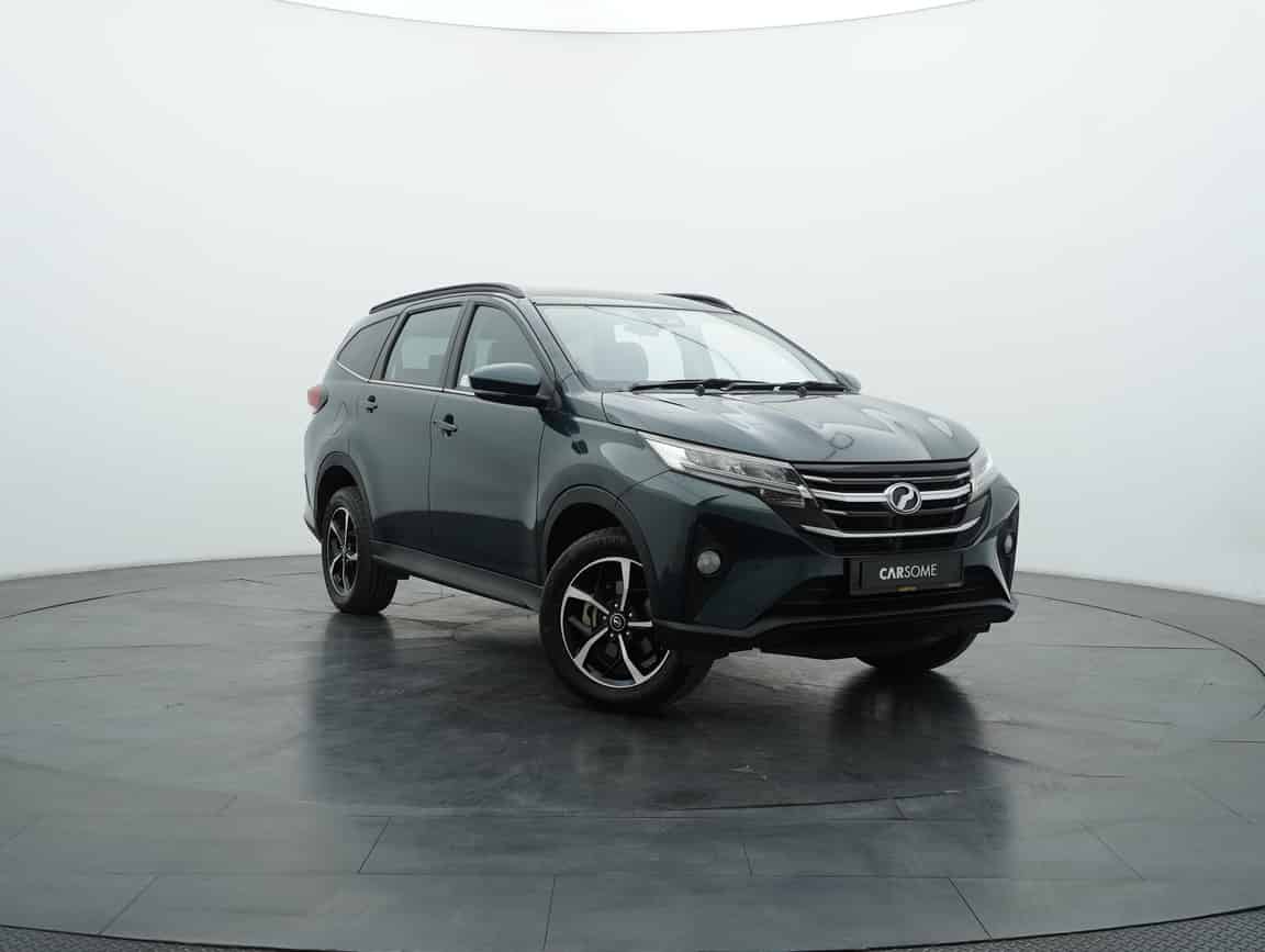 Perodua_Aruz_2020_Green_B2C_CARSOME