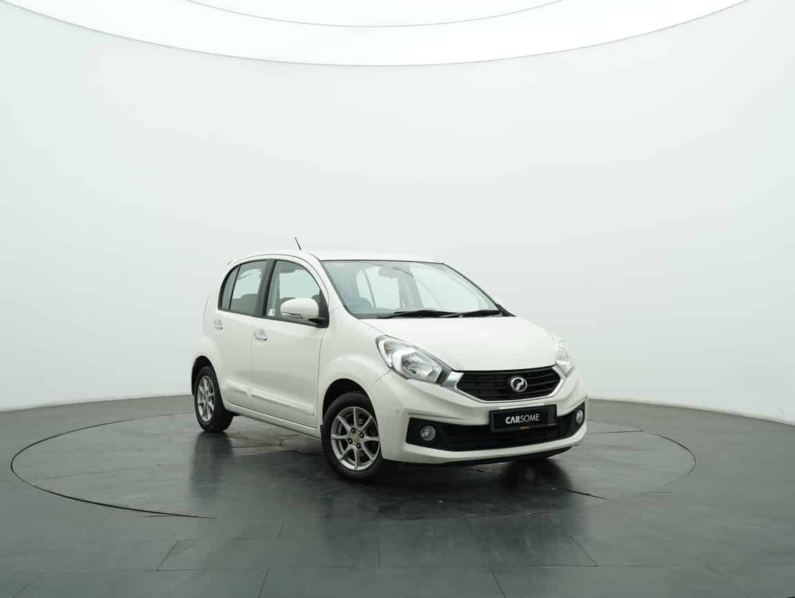 Perodua_Myvi_2015_White_B2C_CARSOME