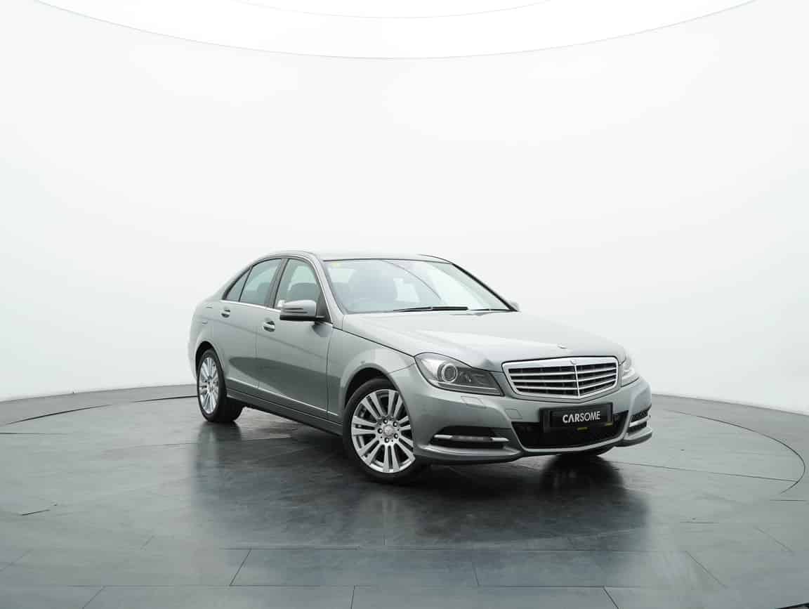 Mercedes-Benz_C200_2012_Gray_B2C_CARSOME
