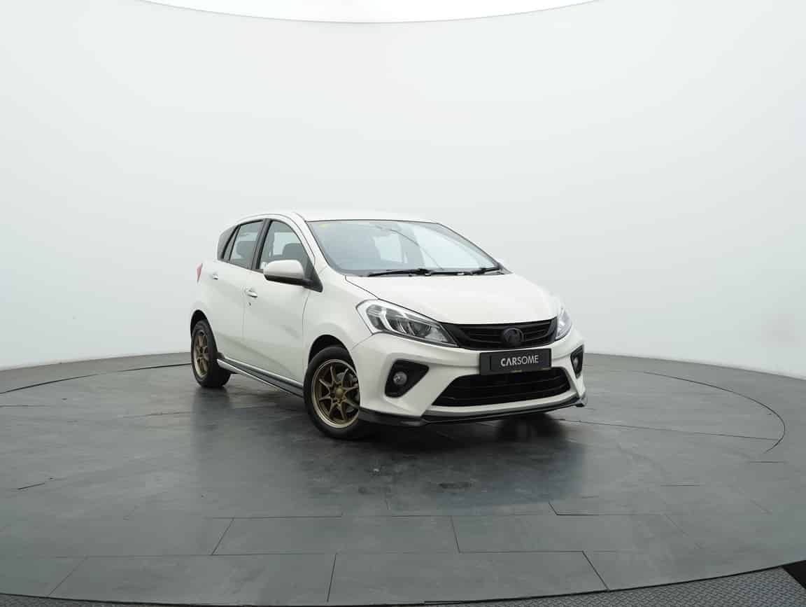 Perodua_Myvi_2019_White_B2C_CARSOME