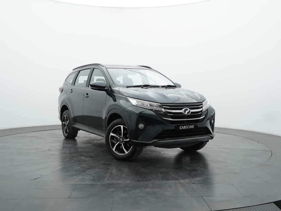 Perodua_Aruz_2019_Green_B2C_CARSOME
