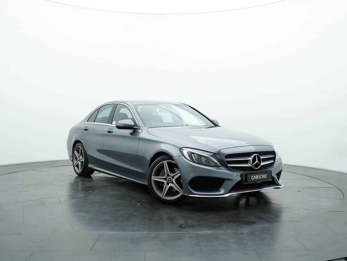 Mercedes-Benz_C200_2017_Gray_B2C_CARSOME