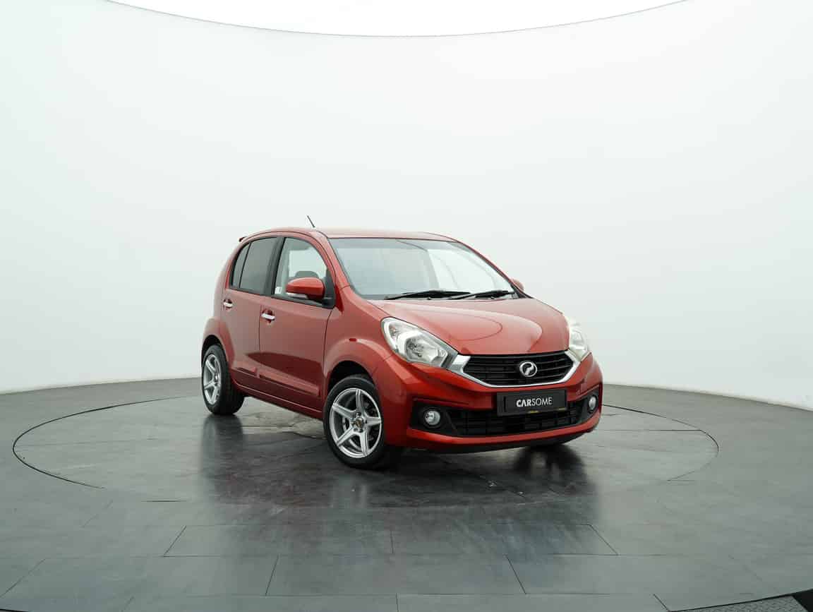 Perodua_Myvi_2015_Orange_B2C_CARSOME