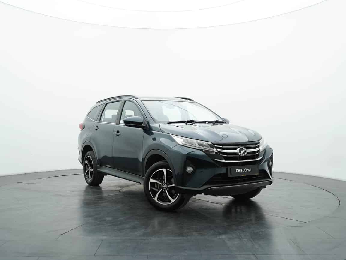 Perodua_Aruz_2019_Green_B2C_CARSOME