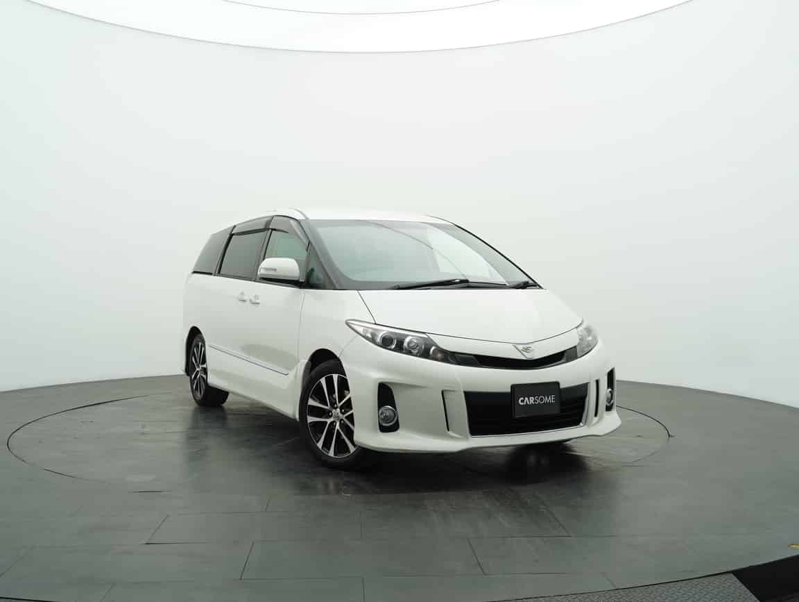 Toyota_Estima_2014_White_B2C_CARSOME