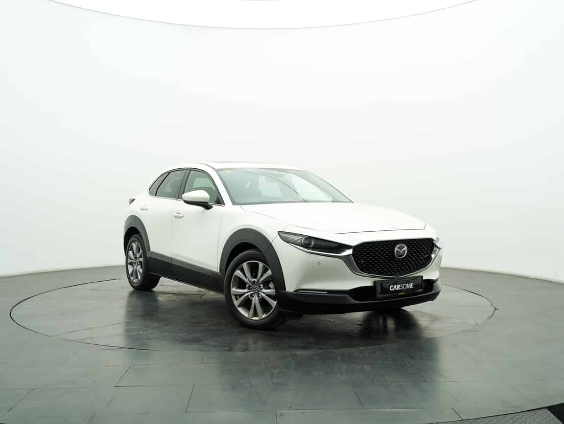 Mazda_CX-30_2021_Putih_B2C_CARSOME