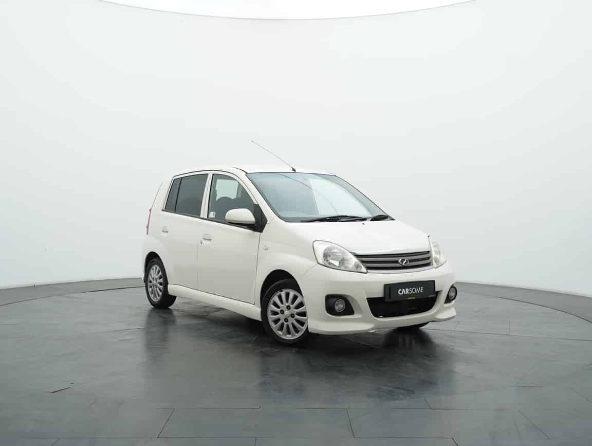 Perodua_Viva_2012_White_B2C_CARSOME