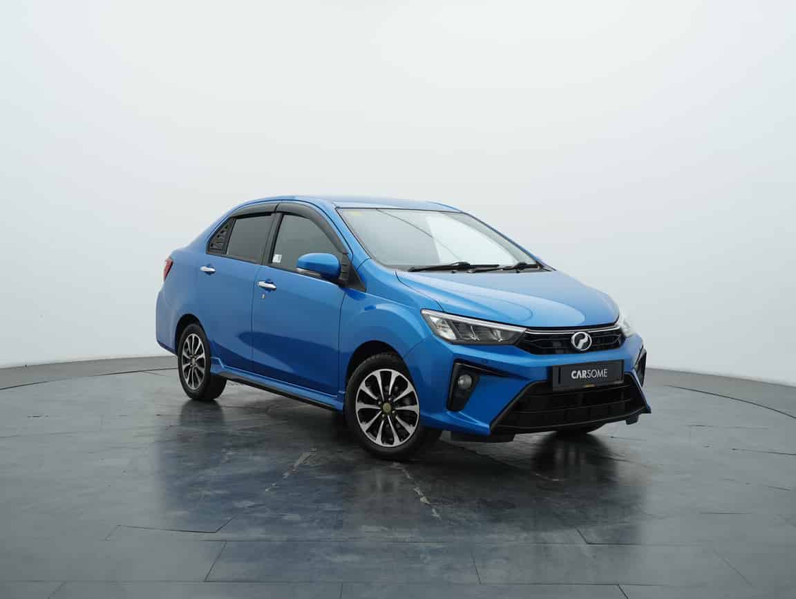 Perodua_Bezza_2022_Blue_B2C_CARSOME