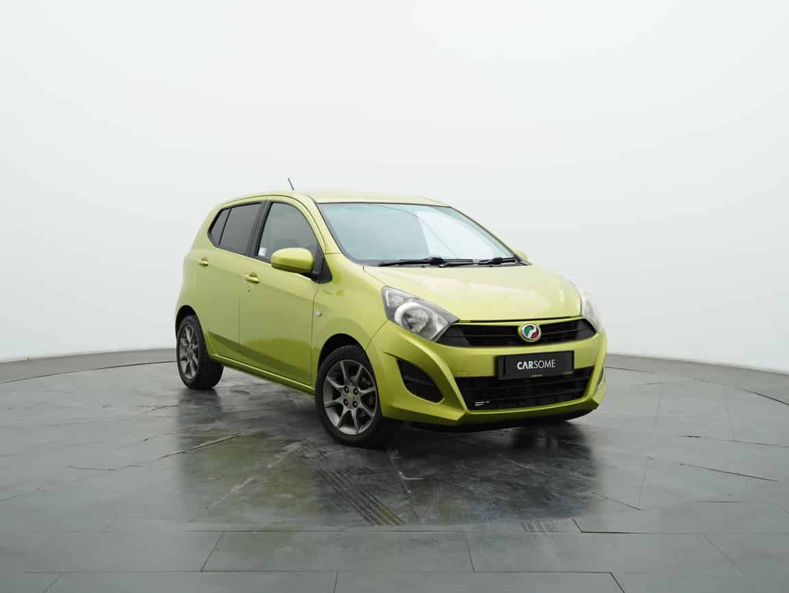 Perodua_AXIA_2015_Green_B2C_CARSOME