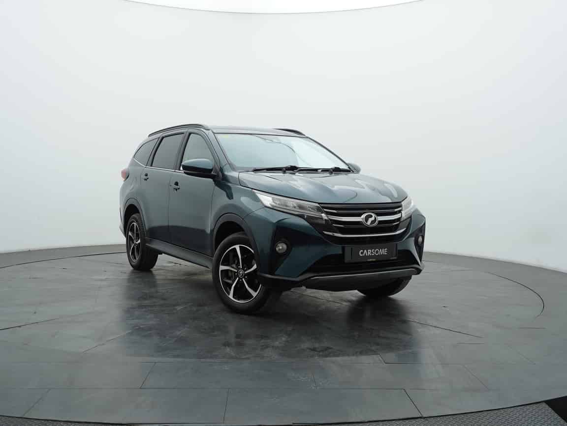 Perodua_Aruz_2019_Green_B2C_CARSOME