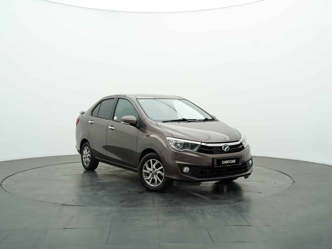 Perodua_Bezza_2018_Brown_B2C_CARSOME