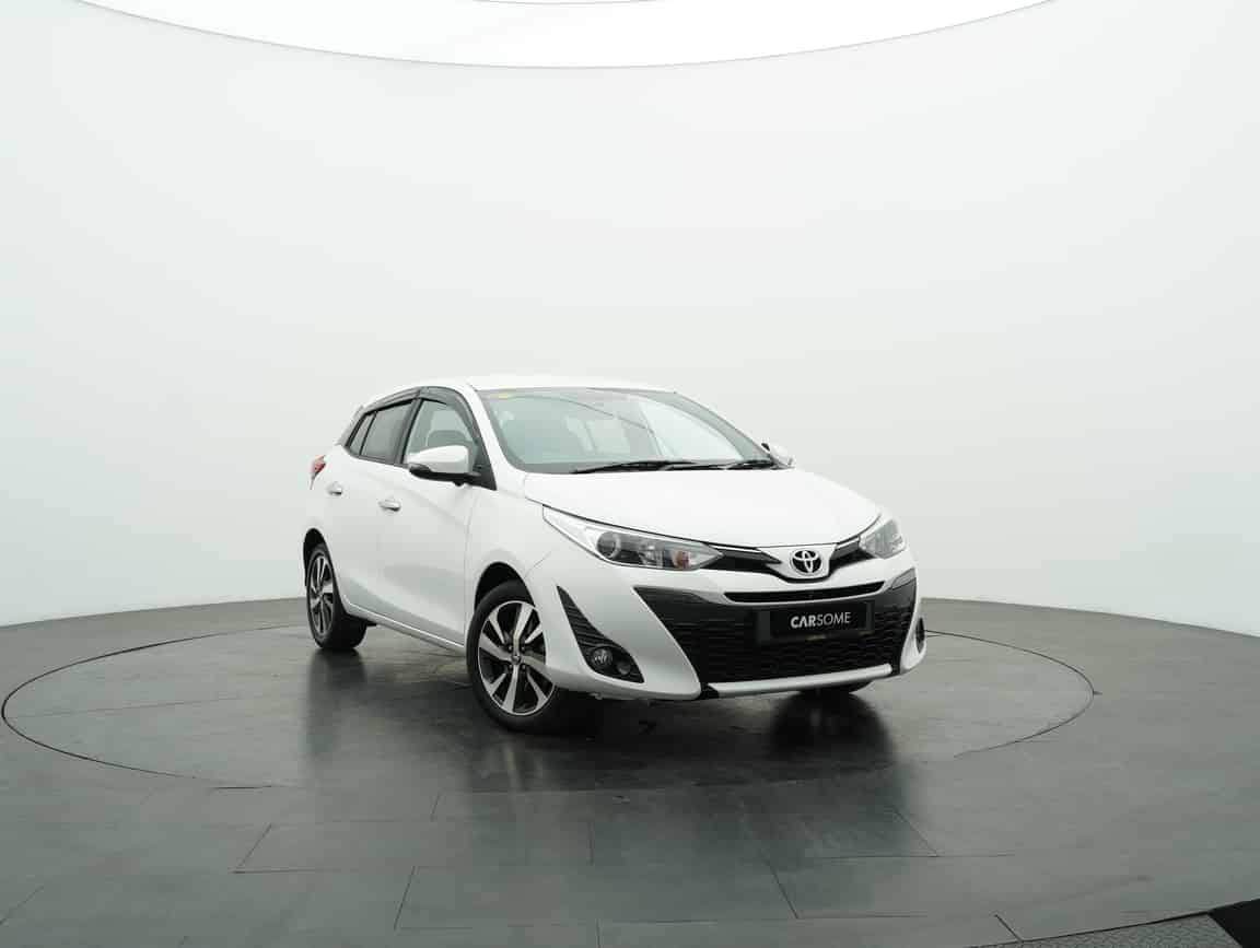 Toyota_Yaris_2019_White_B2C_CARSOME