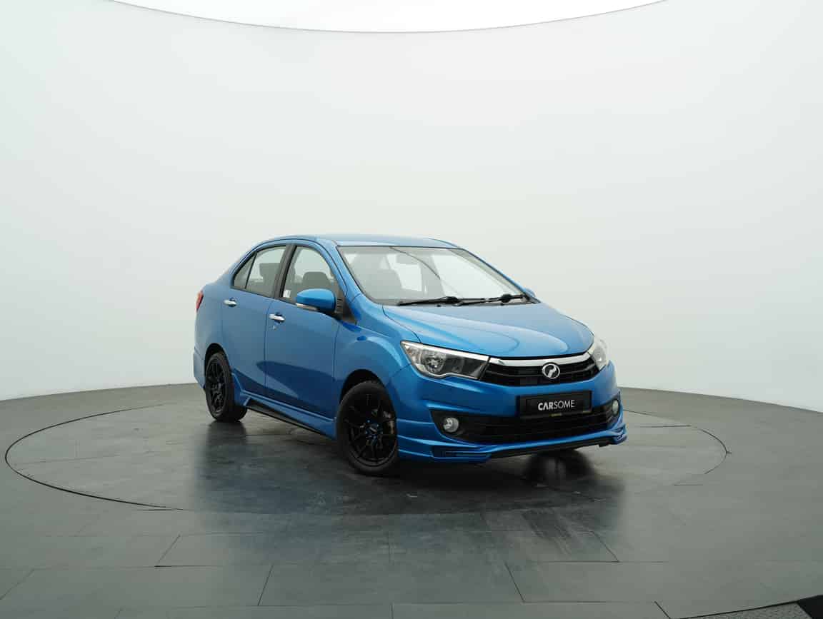 Perodua_Bezza_2018_Blue_B2C_CARSOME