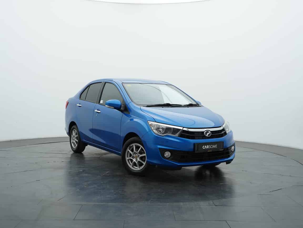 Perodua_Bezza_2018_Blue_B2C_CARSOME