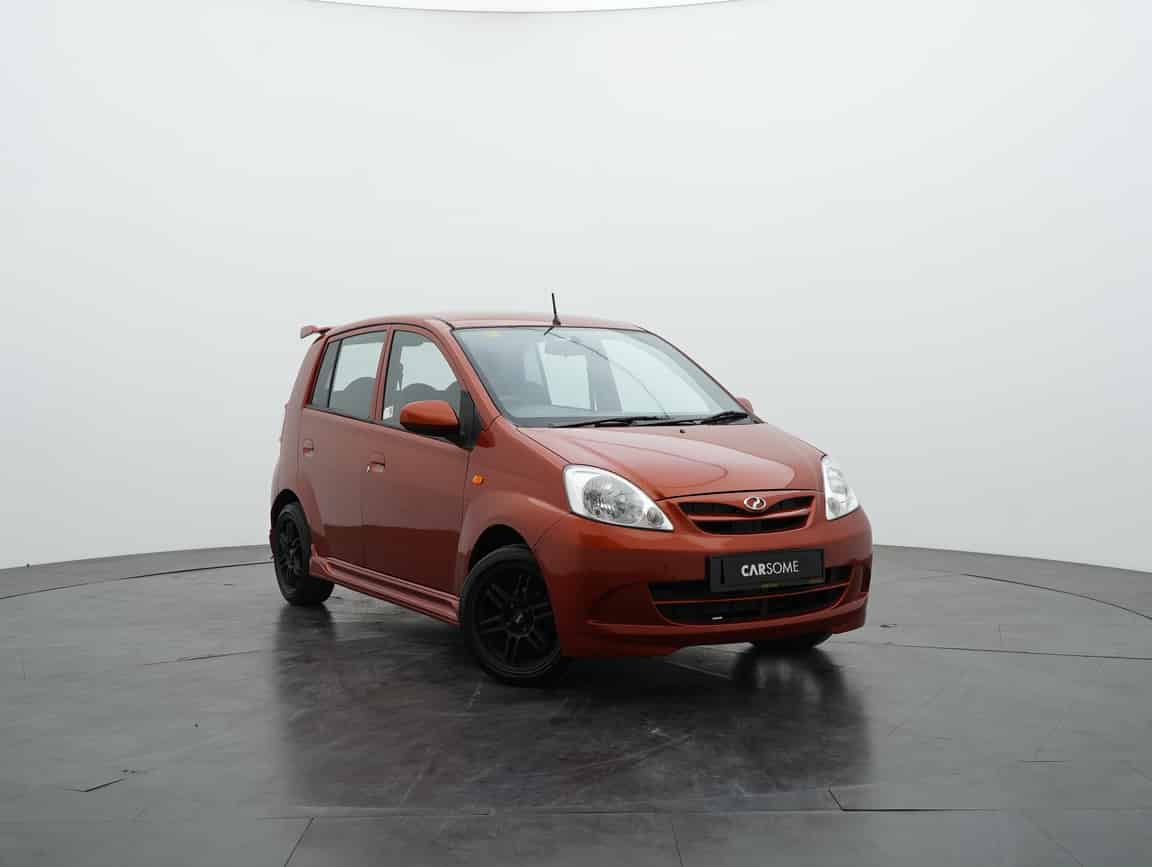 Perodua_Viva_2013_Orange_B2C_CARSOME