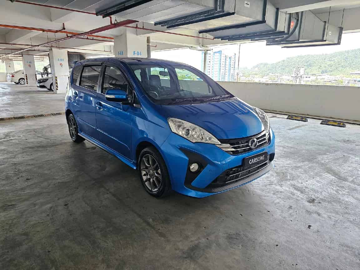 Perodua_Alza_2019_Biru_B2C_CARSOME