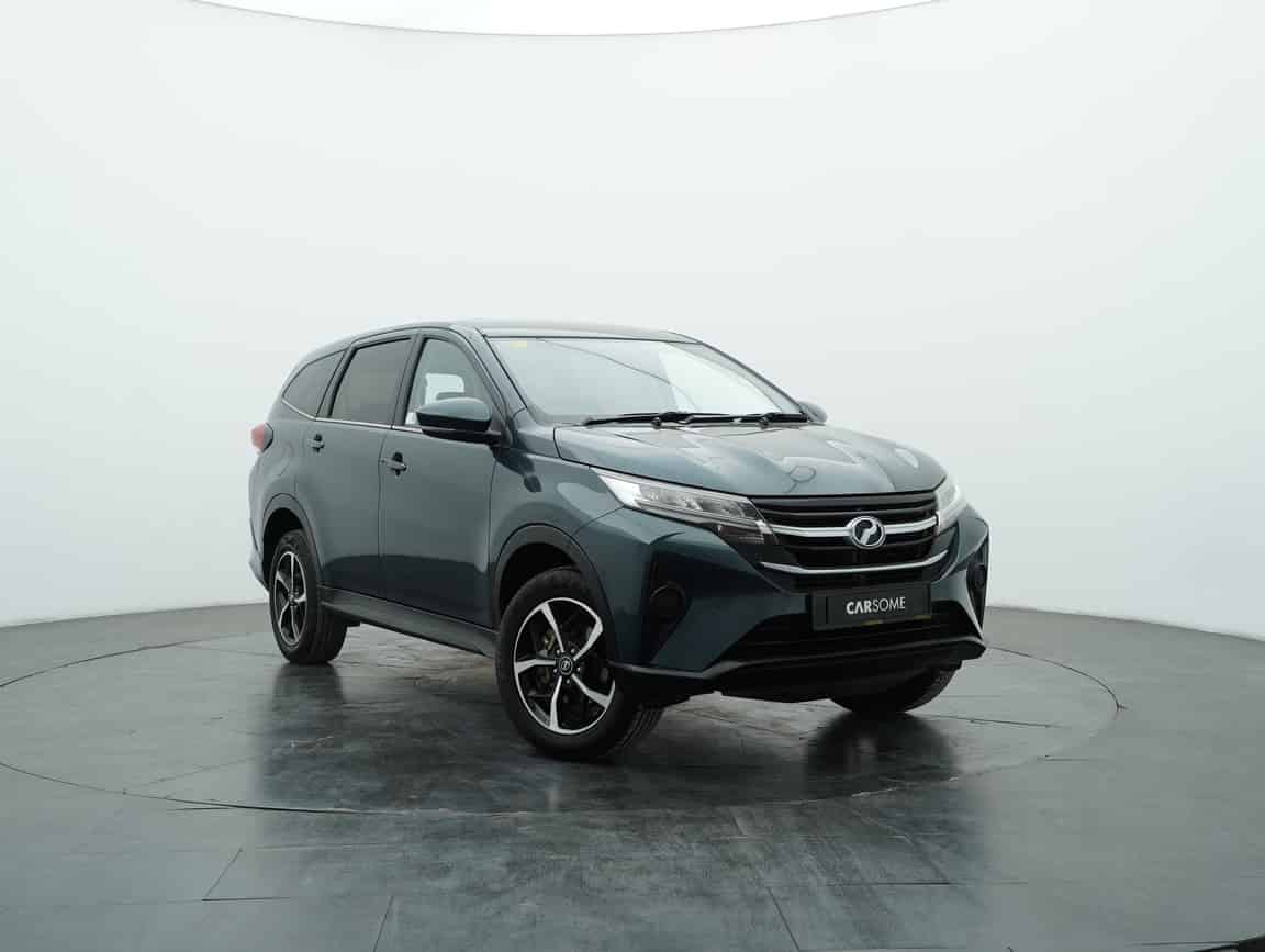 Perodua_Aruz_2020_Green_B2C_CARSOME
