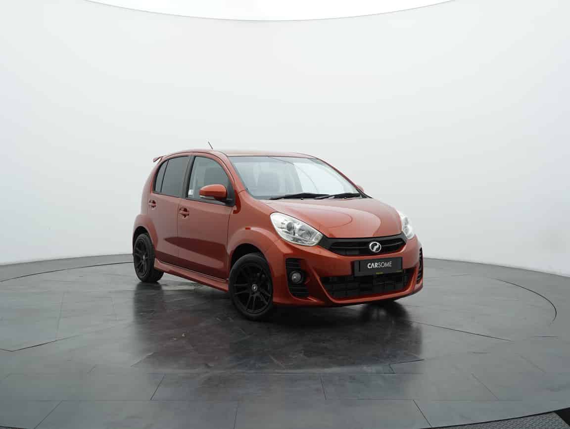 Perodua_Myvi_2014_Orange_B2C_CARSOME