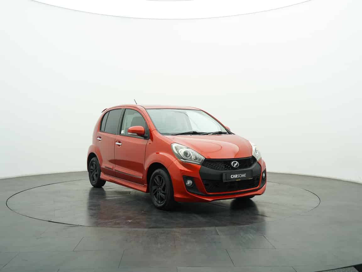 Perodua_Myvi_2015_Orange_B2C_CARSOME