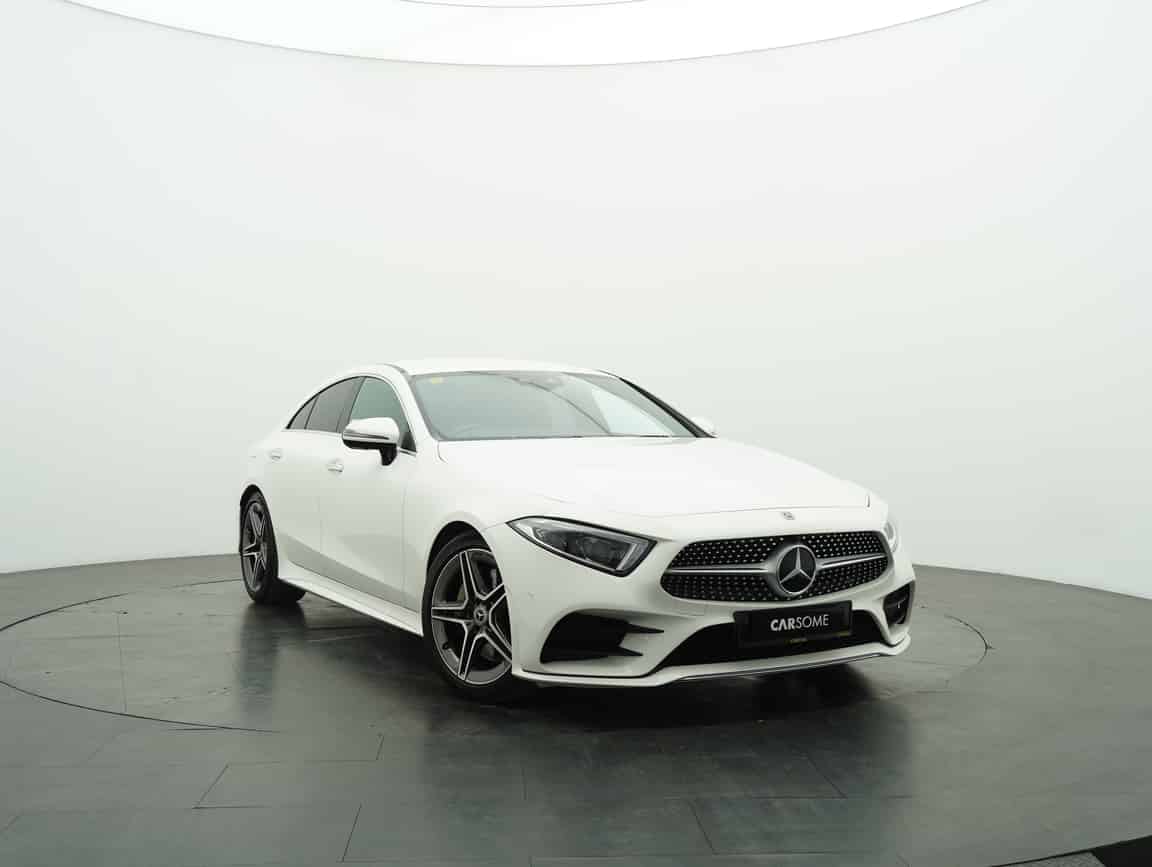 Mercedes-Benz_CLS350_2018_White_B2C_CARSOME