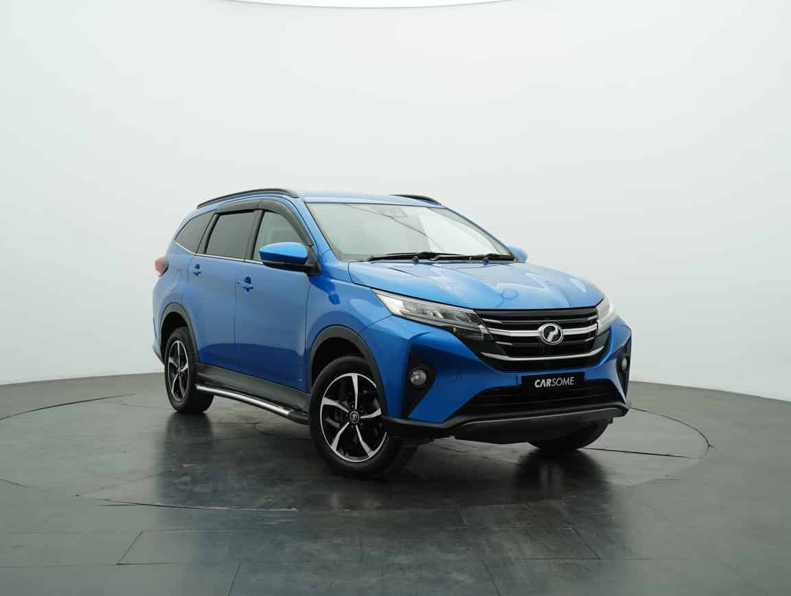 Perodua_Aruz_2019_Blue_B2C_CARSOME