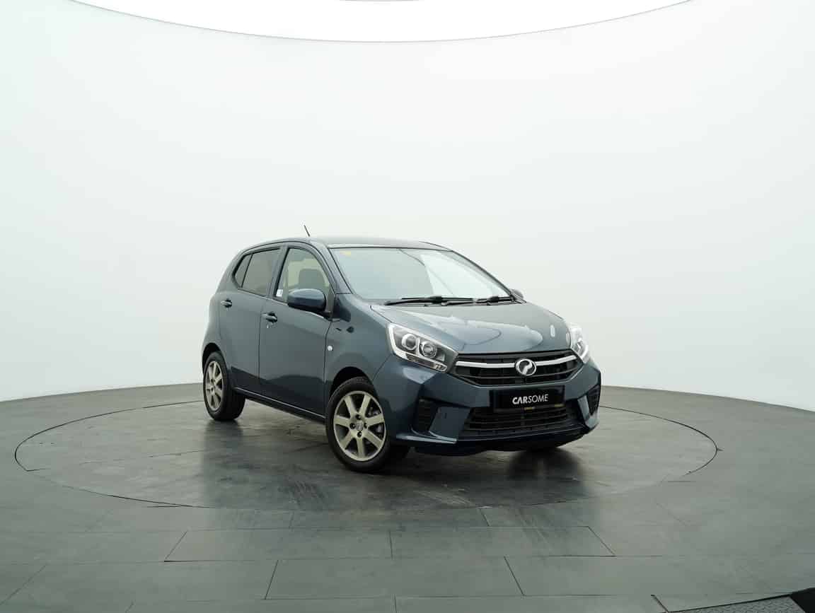 Perodua_AXIA_2019_Blue_B2C_CARSOME
