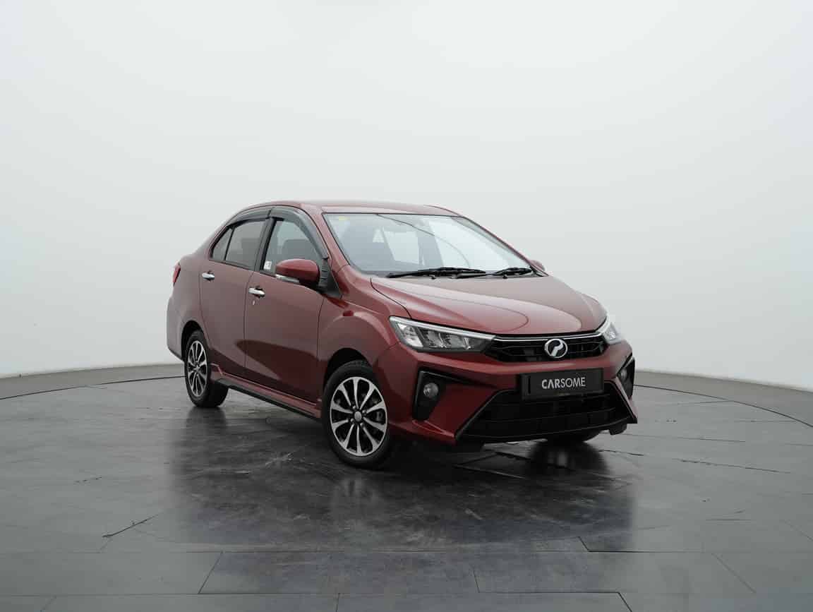 Perodua_Bezza_2023_Red_B2C_CARSOME