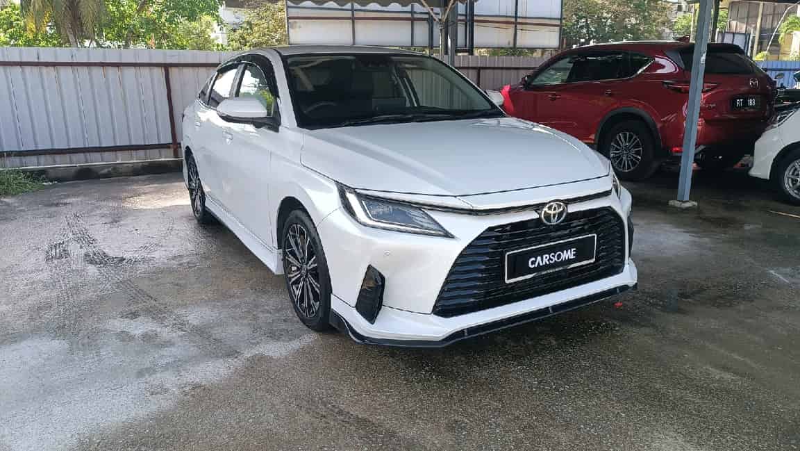Toyota_Vios_2023_White_B2C_CARSOME