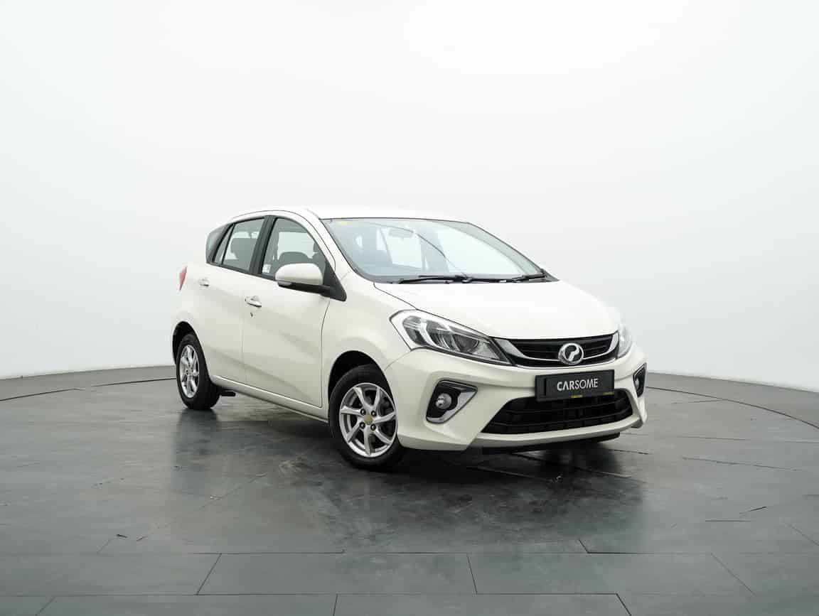 Perodua_Myvi_2019_White_B2C_CARSOME