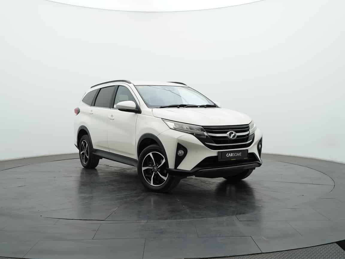 Perodua_Aruz_2019_White_B2C_CARSOME