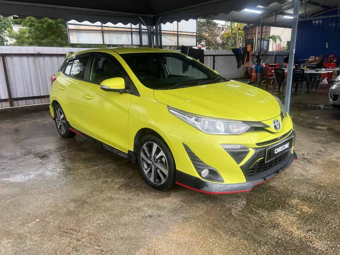 Toyota_Yaris_2019_Green_B2C_CARSOME