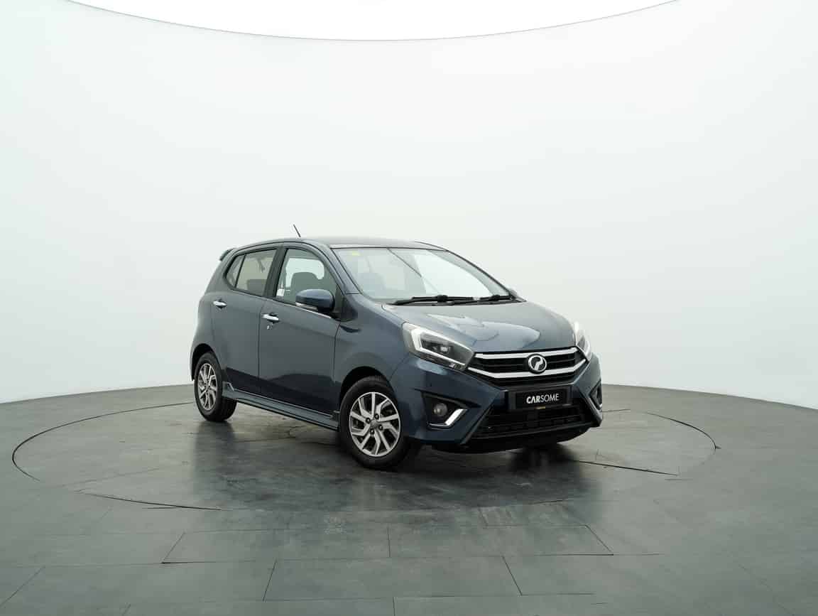 Perodua_AXIA_2019_Blue_B2C_CARSOME