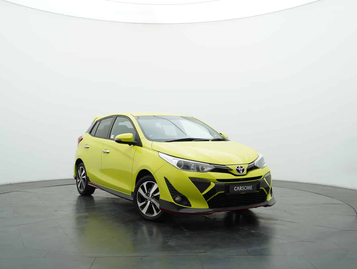 Toyota_Yaris_2020_Green_B2C_CARSOME