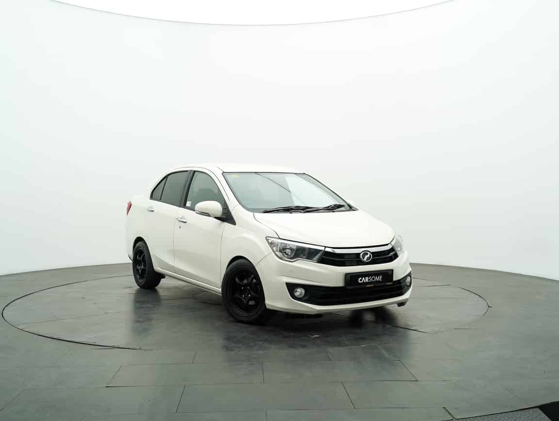 Perodua_Bezza_2019_White_B2C_CARSOME