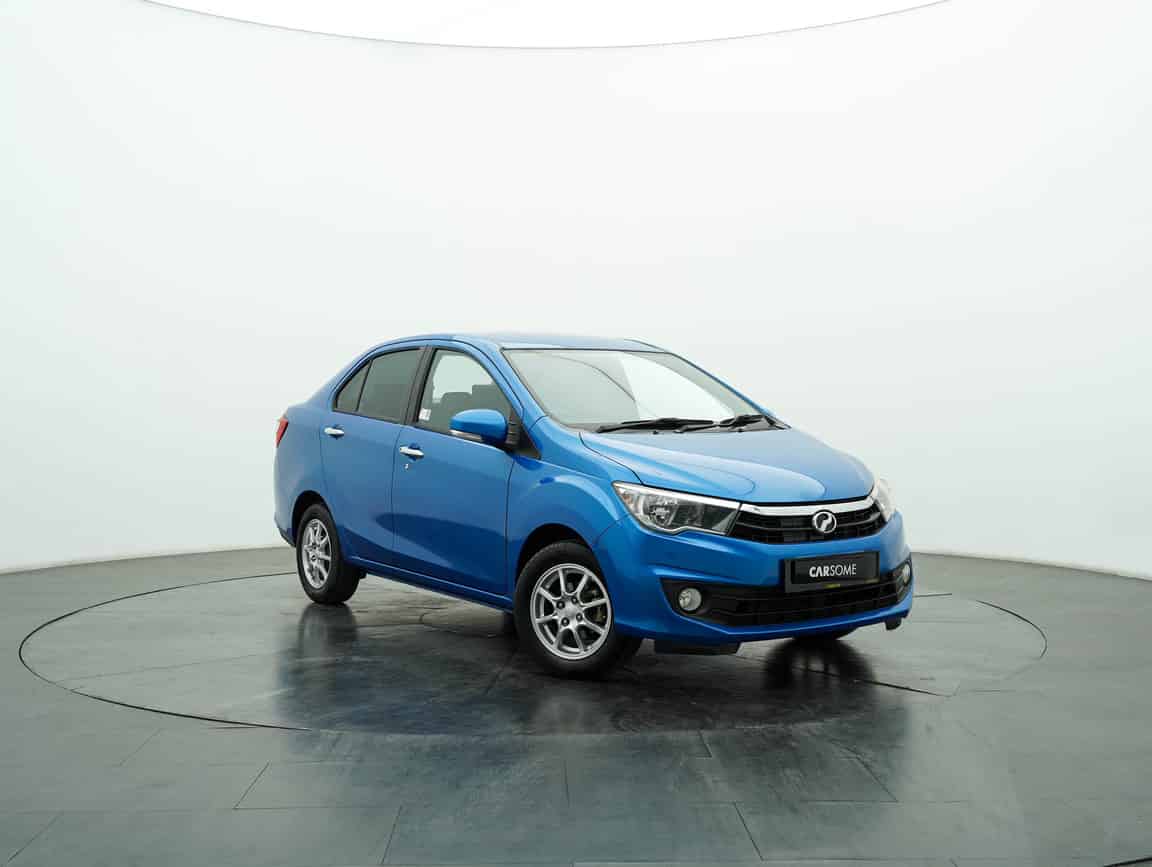 Perodua_Bezza_2018_Blue_B2C_CARSOME