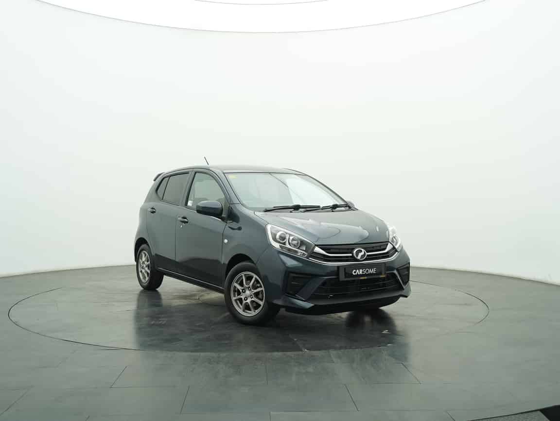 Perodua_AXIA_2019_Blue_B2C_CARSOME