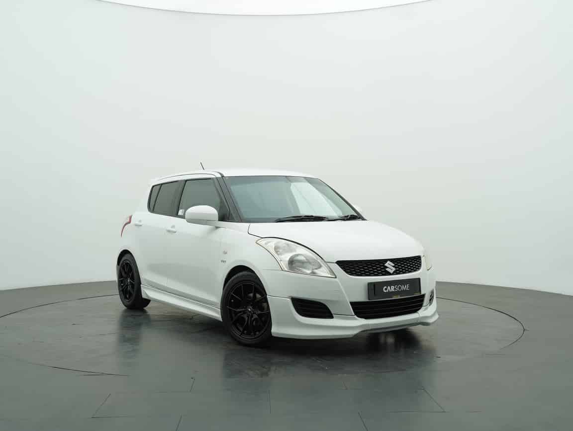 Suzuki_Swift_2014_White_B2C_CARSOME