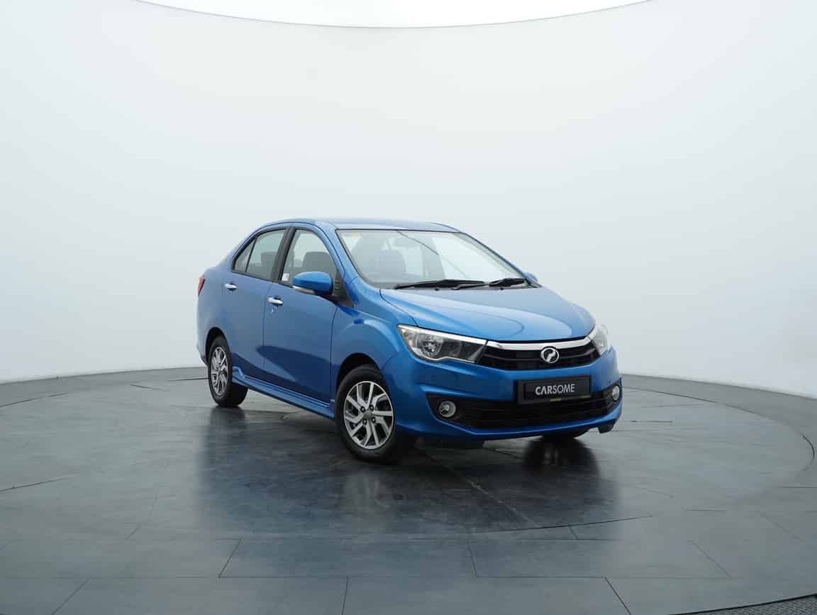 Perodua_Bezza_2018_Blue_B2C_CARSOME