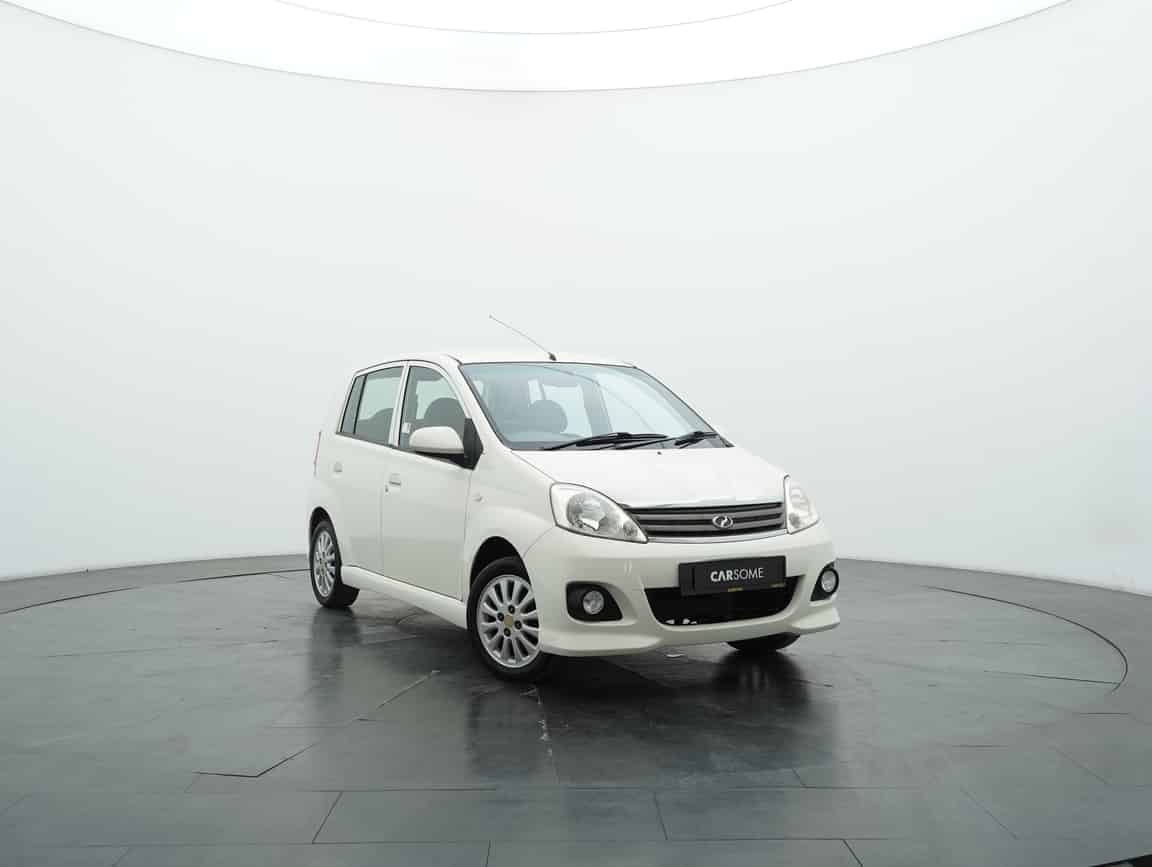 Perodua_Viva_2011_White_B2C_CARSOME